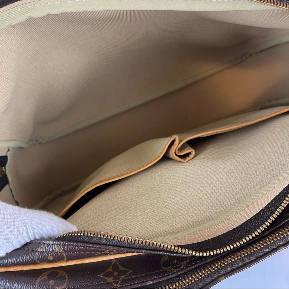 Louis Vuitton Brown and Tan Crossbody Bag - Picture 9 of 14